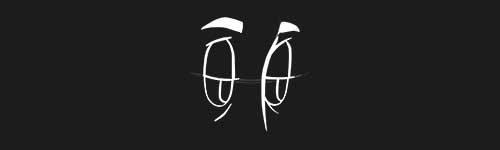 Bored Eyes brush stroke preview from Eyes Design Kit for Procreate