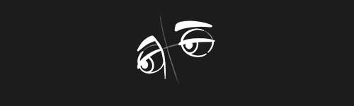 Sad Eyes brush stroke preview from Eyes Design Kit for Procreate