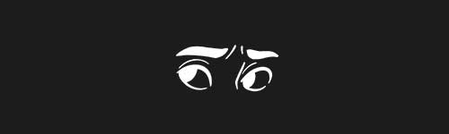 Scared Eyes Clean brush stroke preview from Eyes Design Kit for Procreate