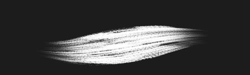 Smooth Mixer brush stroke preview from Realistic Gouache for Procreate