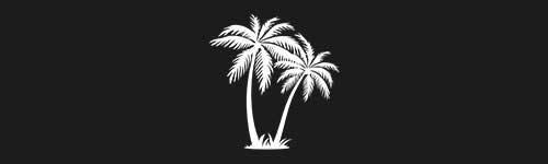 Palm 6 brush stroke preview from Tree Stamps for Procreate