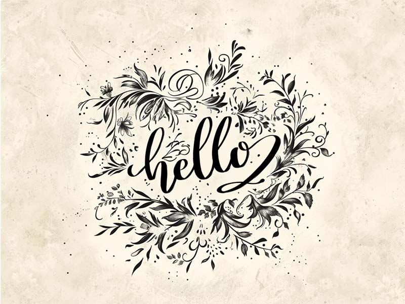 Fancy Writing Procreate brush pack preview