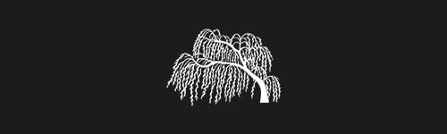 Willow 2 brush stroke preview from Tree Stamps for Procreate