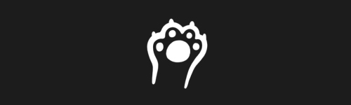 Open Paw brush stroke preview from Happy Cats for Procreate