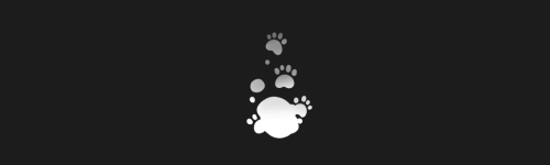 Paw Trail brush stroke preview from Happy Cats for Procreate