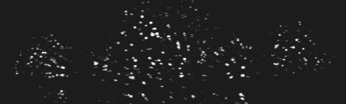 Shiny Lights brush stroke preview from Shiny Glitters for Procreate