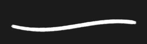 Straight Line brush stroke preview from Fine Liners for Procreate