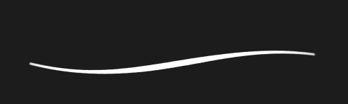 Precision Pen brush stroke preview from Fine Liners for Procreate