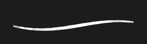 Wide Edge brush stroke preview from Fine Liners for Procreate