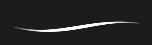 Sleek Edge brush stroke preview from Fine Liners for Procreate