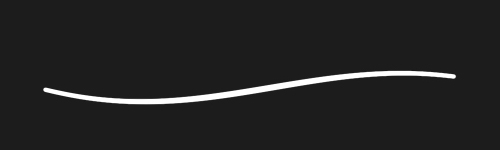 Solid Stroke brush stroke preview from Fine Liners for Procreate