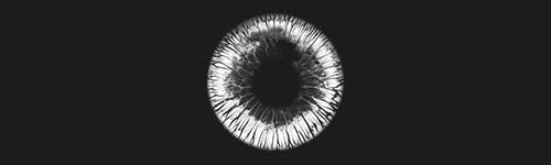 Radiant Iris brush stroke preview from Eye Master for Procreate