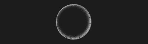 Void Iris brush stroke preview from Eye Master for Procreate